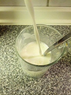 Milch Gips bleibt länger weich