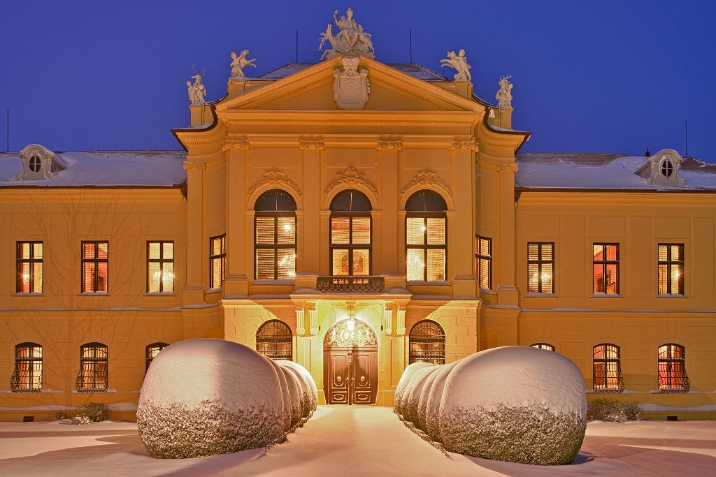 Schloss Eckartsau im Winter / ÖBf AG,