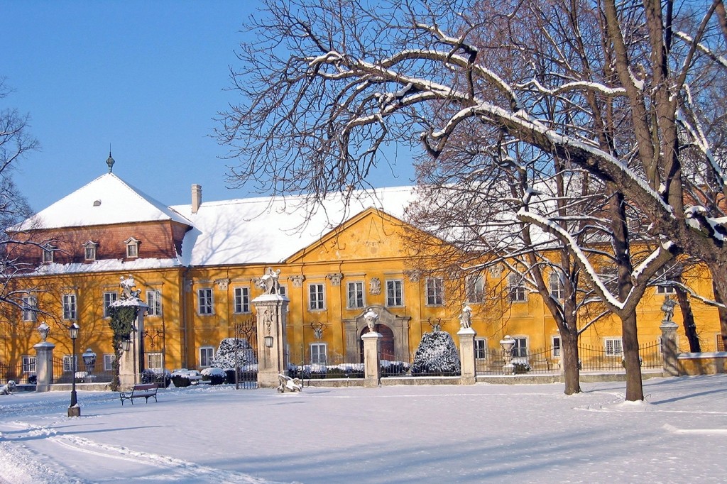 Schloss Marchegg im Winter
