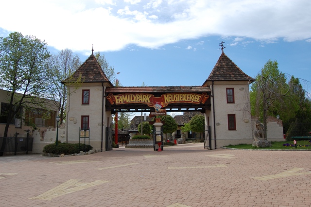 Eingang des Familyparks in St. Margarethen