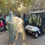 Halloween im Familypark - Umzug