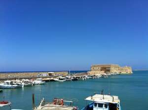 Hafen in Heraklion in Kreta