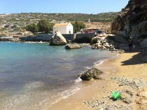Strand Gerani auf Kreta bei Rethymno