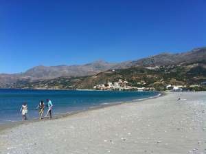 Strand Plakias an der Südküste von Kreta