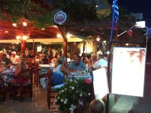 Taverne Valentino in Georgiopoli in Kreta