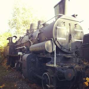 Lokomotive im Heizhaus Museum in Strasshof
