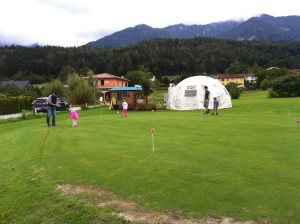 Golfen und Bogenschiessen bei Pauli's Kinderhotel Pogöriacherhof