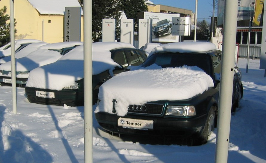 Auto – Winter Autopflege im Winter
