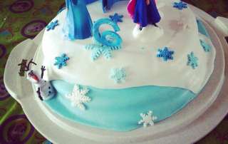 Frozen Torte - Eiskönigin Geburtstagstorte