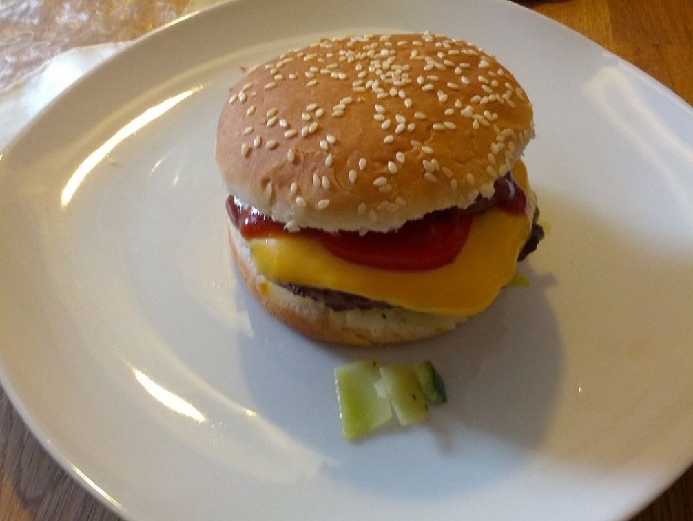  Der  perfekte Hamburger 