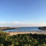 Hotel Carema Beach - Menorca-Strand-Ausblick vom Restaurant