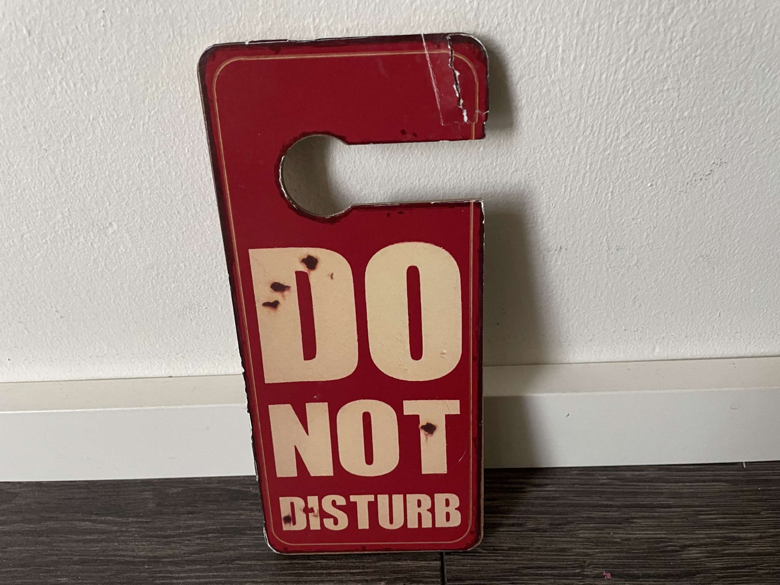 Türschild - Do not disturb