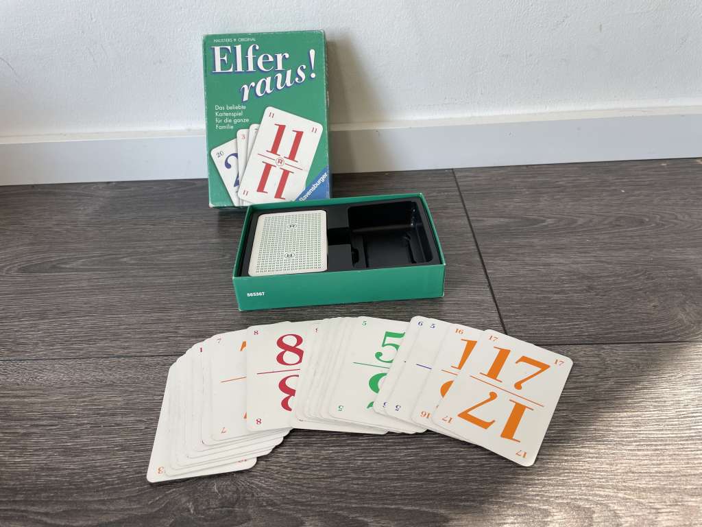 Kinderspiel Elfer raus - Kartenspiel