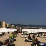 Hotel DIT Evrika Club Hotel - Bulgarien - Strand - Blick nach links
