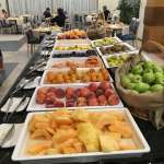 Hotel Sol Luna Bay - Bulgarien - Restaurant - Abends - Buffet - Obst