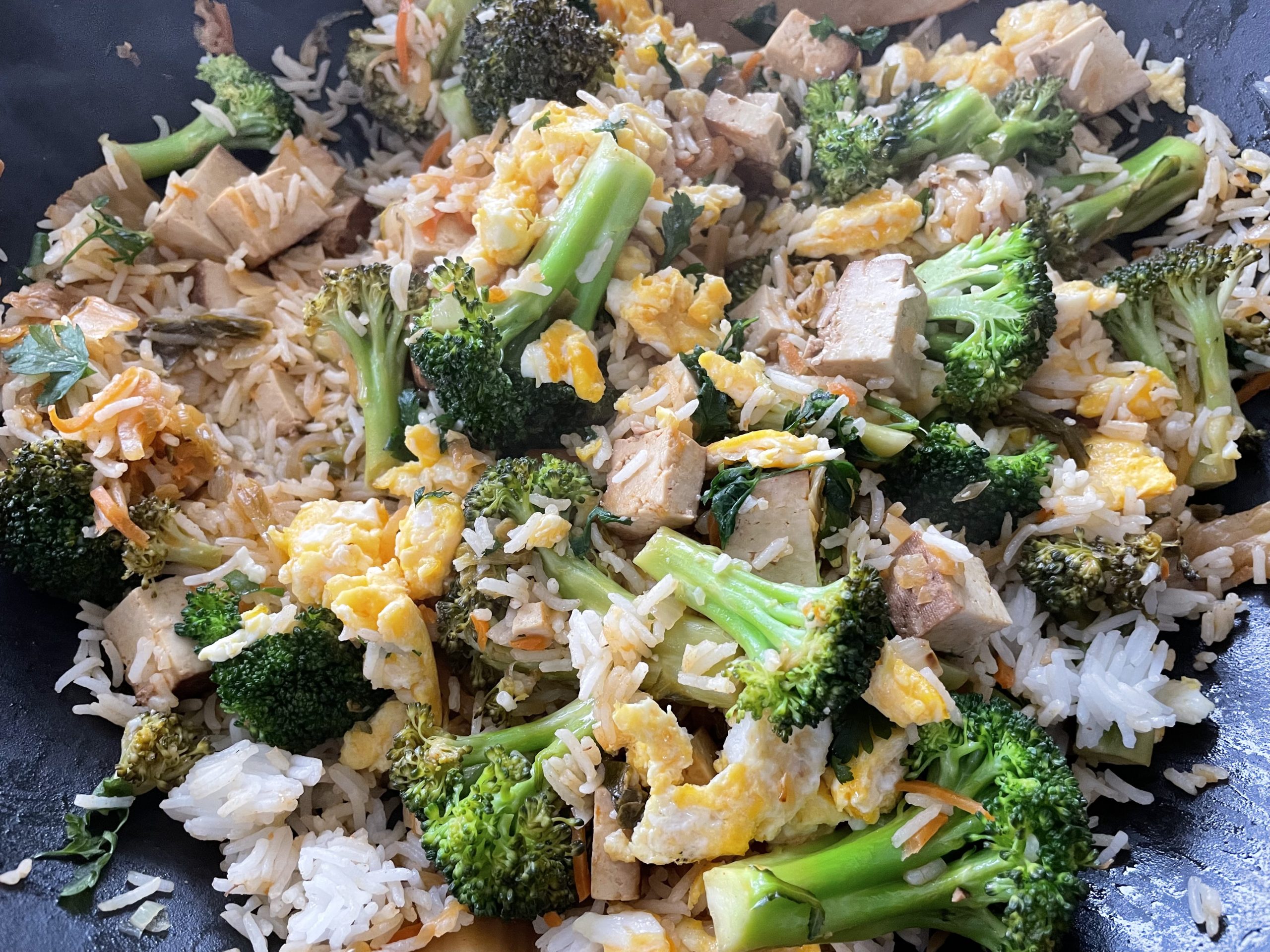 Rezept Gebratener Reis mit Kimchi und Ei